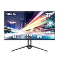 Nilox nxm27fhd14411 monitor 27" fhd ips 144hz negr