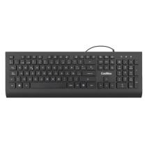 Coolbox teclado flatpro usb 1.8m silencioso