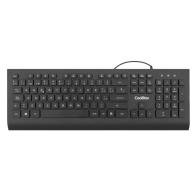 Coolbox teclado flatpro usb 1.8m silencioso