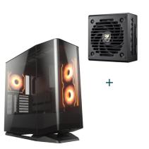 Cougar caja fv270 rgb + fte gex pro 850 80+gold