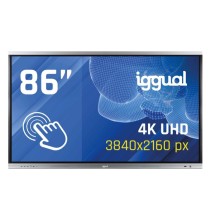 Iggual pantalla interactiva 4k orchid 86"