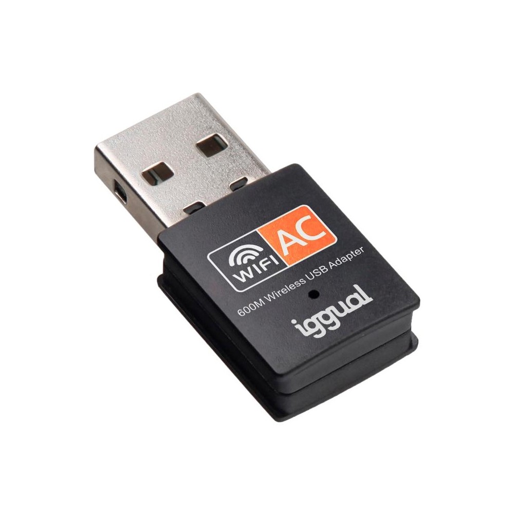 Iggual adaptador usb wifi 600 mbps dual 2.4g/5g