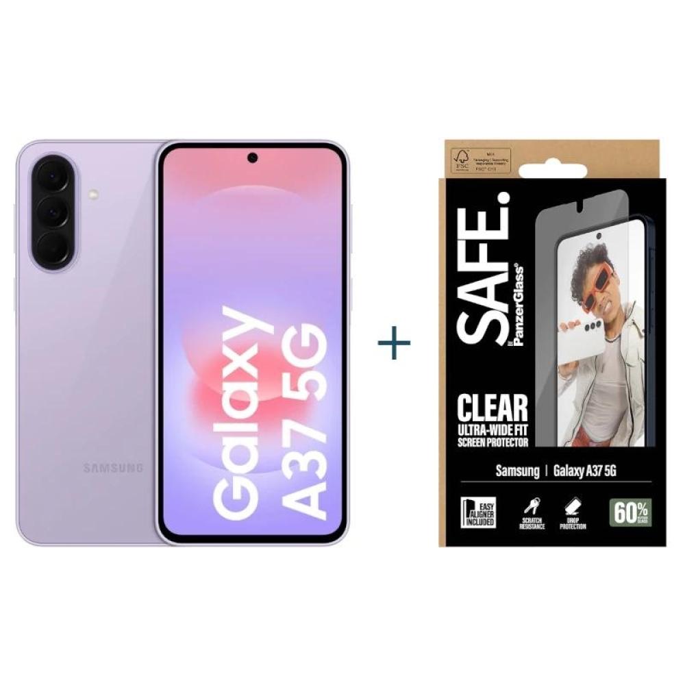 Samsung galaxy a37 5g 256gb 8gb violet+ prote safe