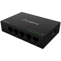 SWITCH LANBERG 5 PTOS 1GB/S GIGABIT ETHERNET DESKTOP 12V SIN GESTION