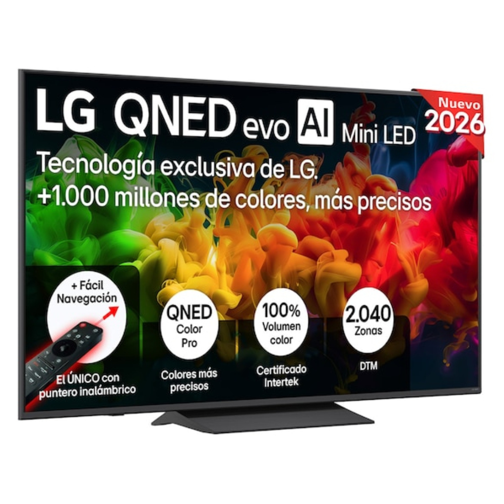 TV LG 65QNED81B6A.AEU 65" QNED EVO MINILED PEANA CENTRAL WIFI HDMI X3