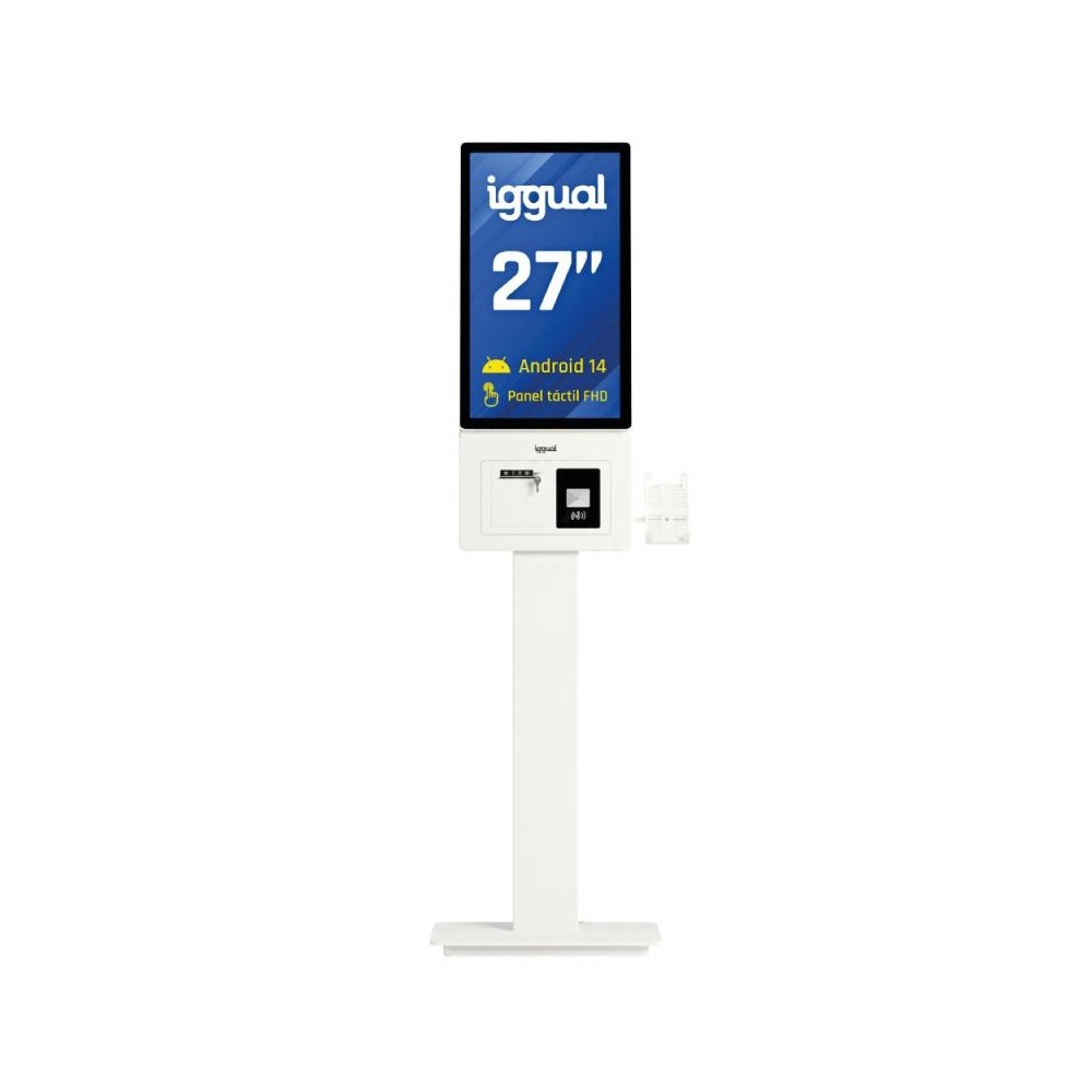 Iggual kiosco interactivo fhd orchid 27" android