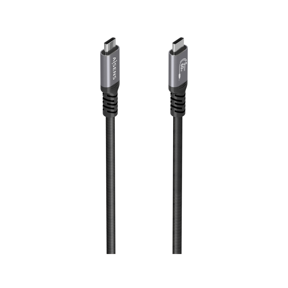 CABLE AISENS USB 3.2 GEN1 5GBPS 4K60HZ 3A 60W E-MARK C/M-C/M 10M