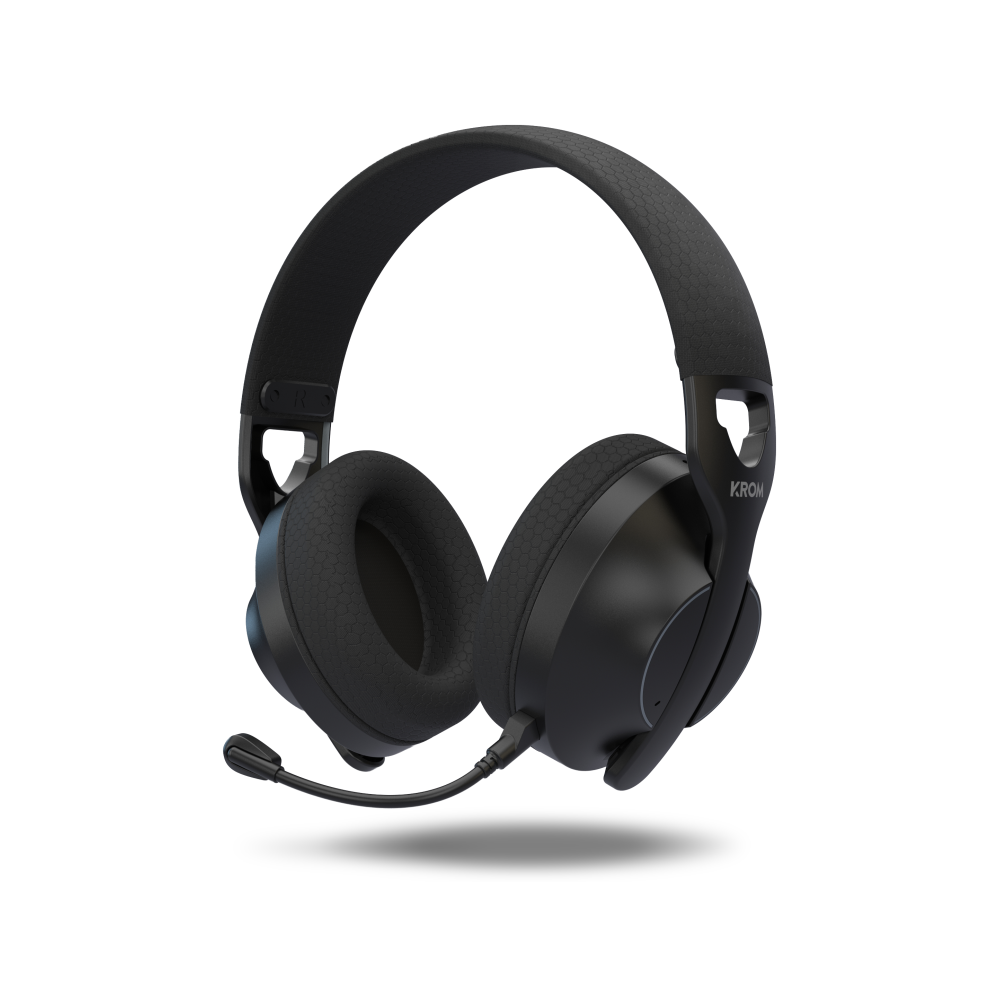 AURICULAR GAMING KROM PHASE INALAMBRICO NEGRO