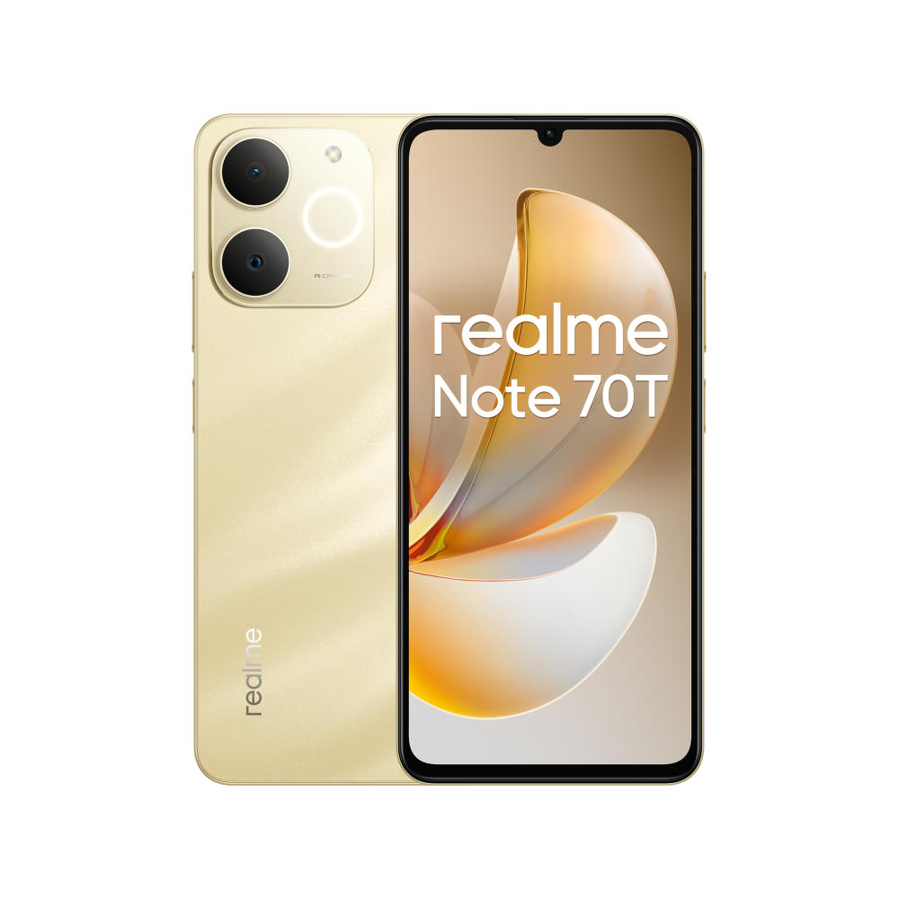 SMARTPHONE REALME NOTE 70T 4GB 128GB BEACH GOLD