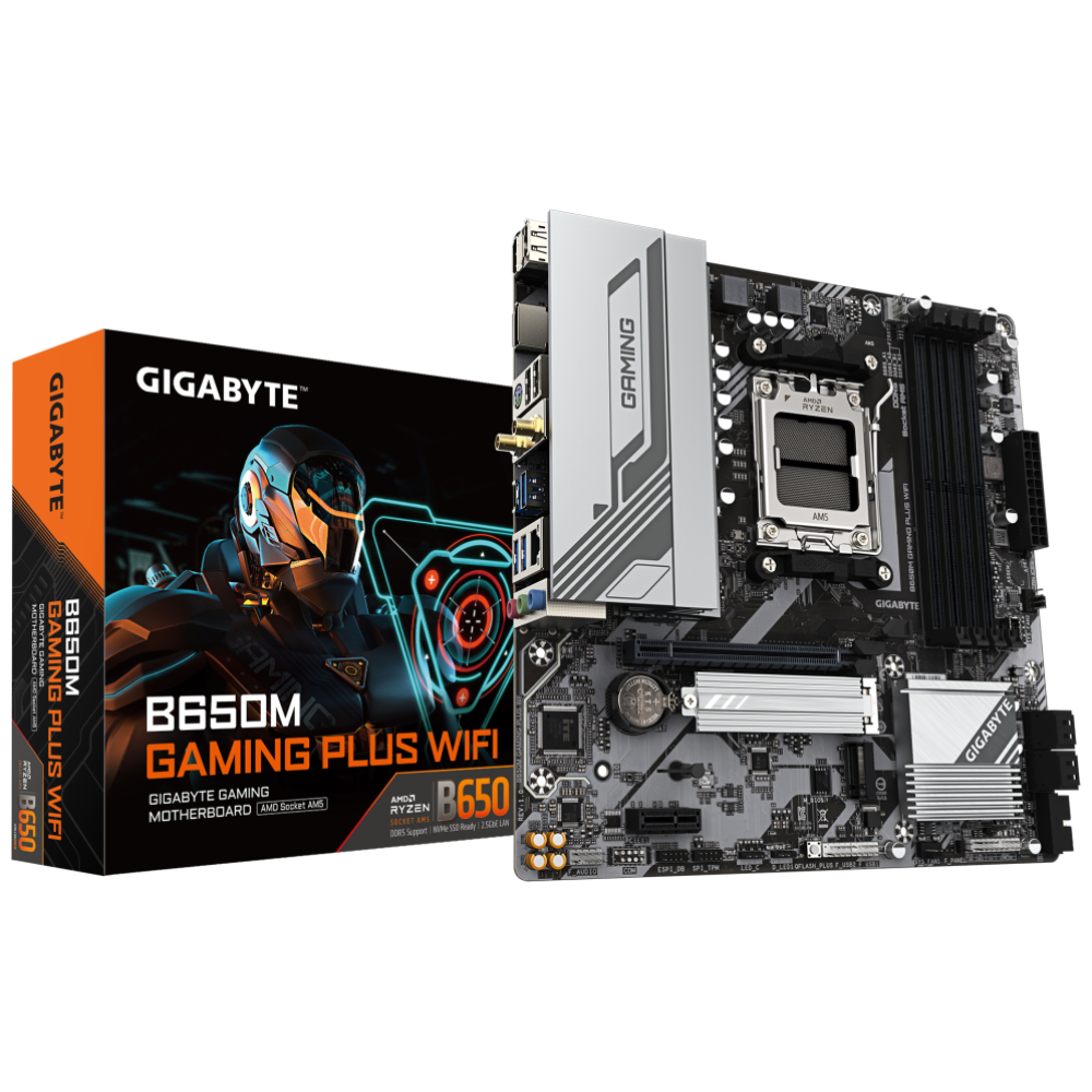 PLACA BASE GIGABYTE B650M GAMING PLUS WIFI DDR5