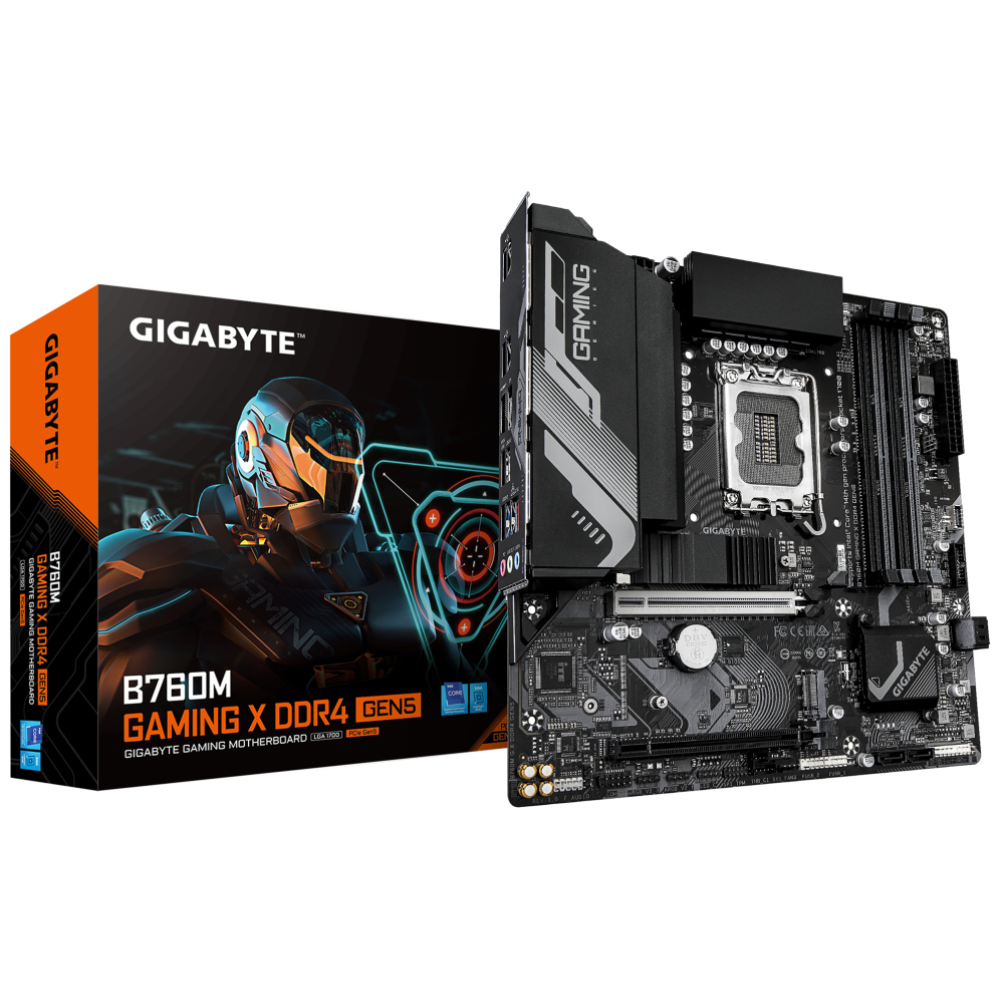 PLACA BASE GIGABYTE B760M GAMING X DDR4 GEN5