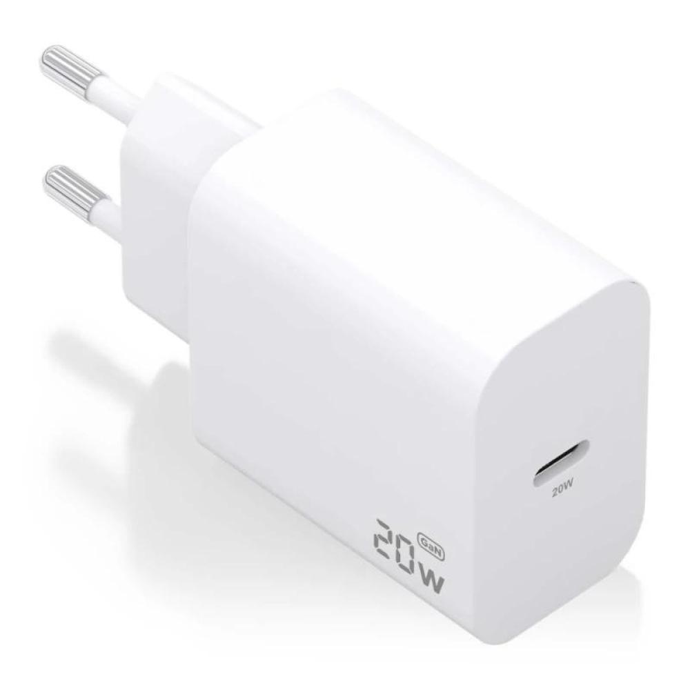 Aisens cargador gan 20w 1xusb-c pd3.0 blanco