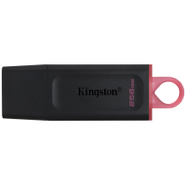 MEMORIA USB 3.2 KINGSTON 256GB DATATRAVELER EXODIA NEGRO ROJO