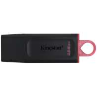 MEMORIA USB 3.2 KINGSTON 256GB DATATRAVELER EXODIA NEGRO ROJO