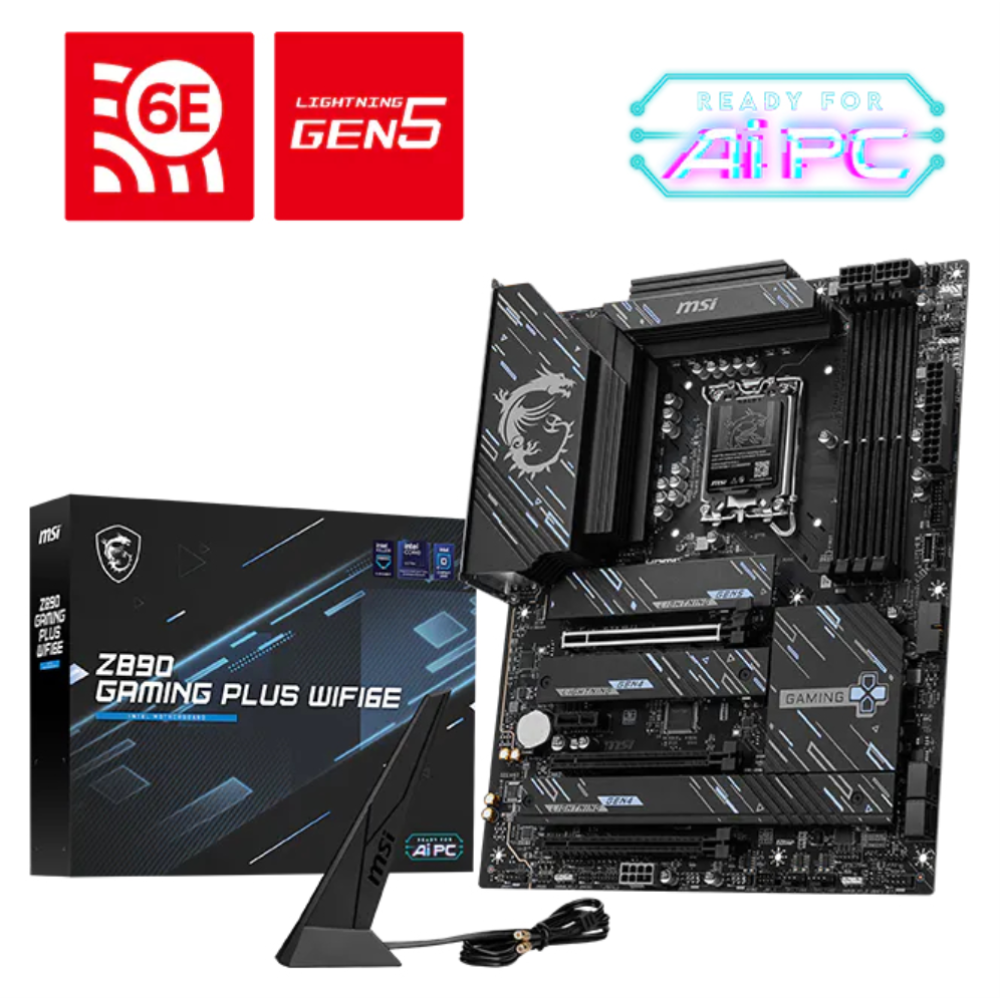 PLACA BASE MSI Z890 GAMING PLUS WIFI6 DDR5