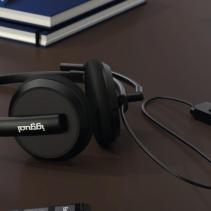 Iggual auriculares usb cancelación ruido enc 3030