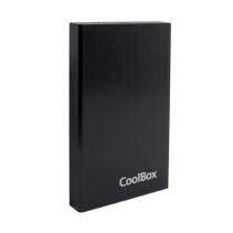 Coolbox caja hdd 3.5" sca-3533 usb3.0 negra alum
