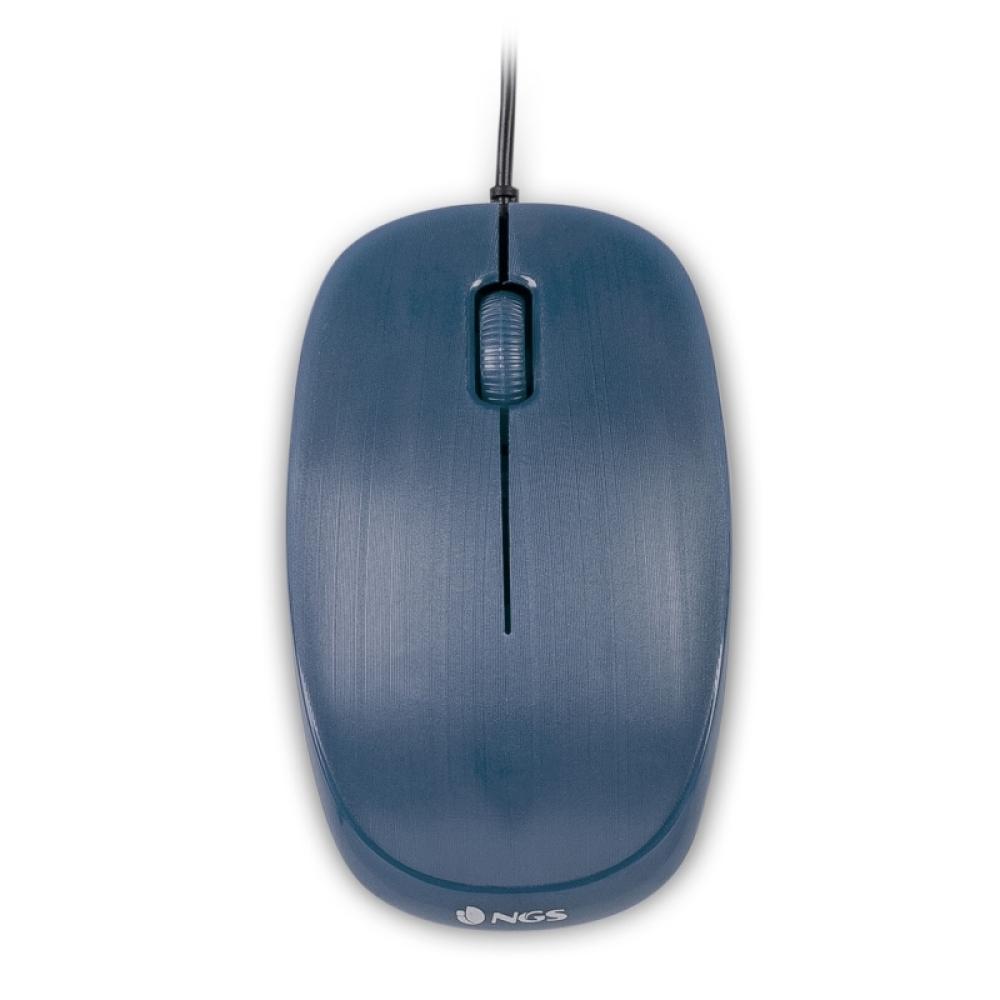 Ngs raton óptico blueflame 1000 dpi azul