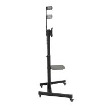 Tooq fs1184m-b soporte ruedas cometa 60"-100" 90º