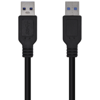 CABLE AISENS USB 3.0 TIPO A/M-A/M NEGRO 3.0M
