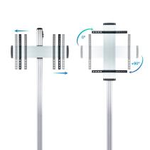 Tooq fs2270m-b soporte suelo fijo 37-70"