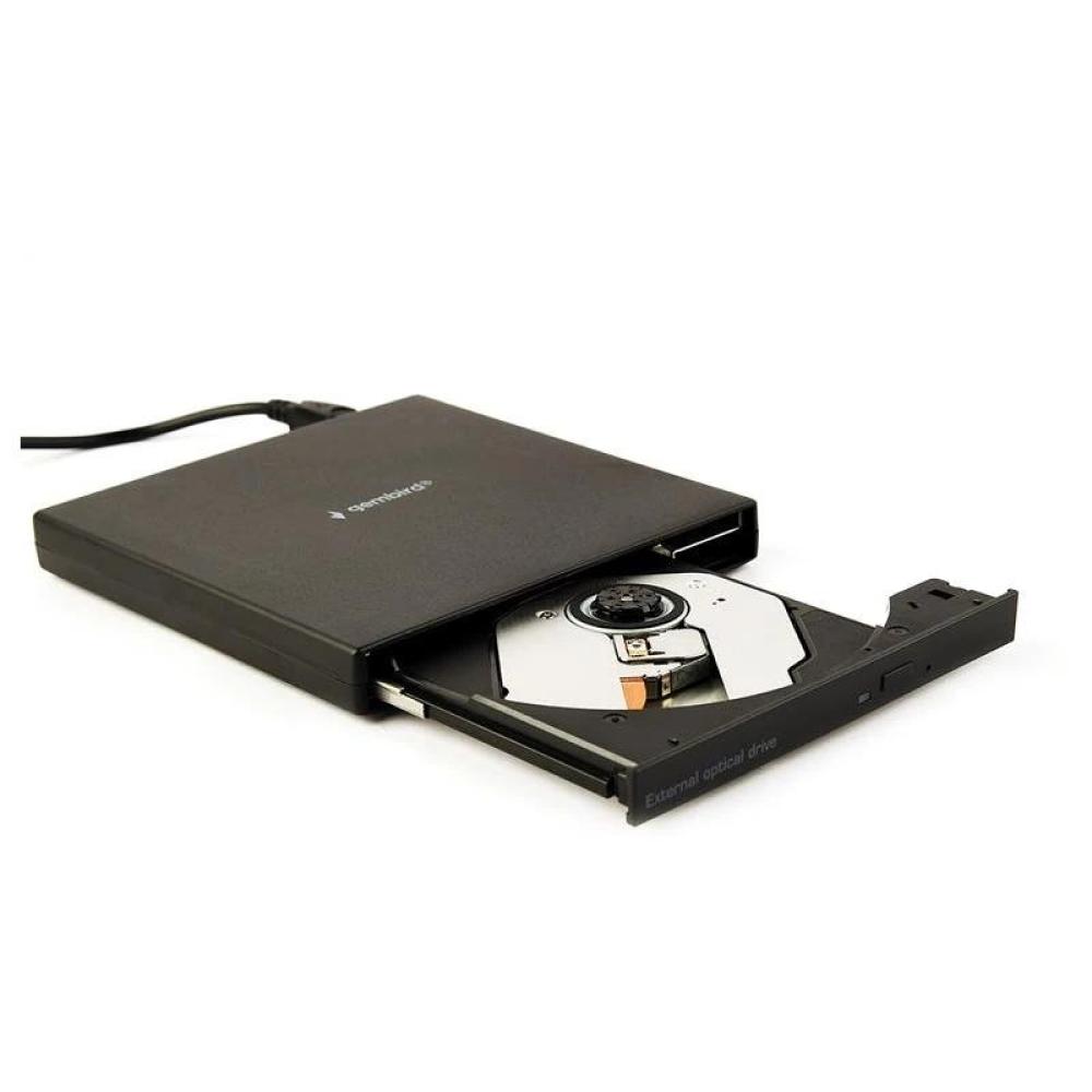 Gembird unidad de dvd usb 2.0 exter negra