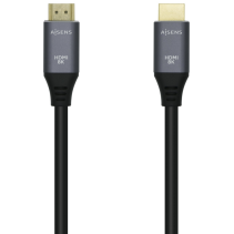 CABLE HDMI AISENS V2.1 ULTRA ALTA VELOCIDAD 8K60HZ M/M 3.0M GRIS