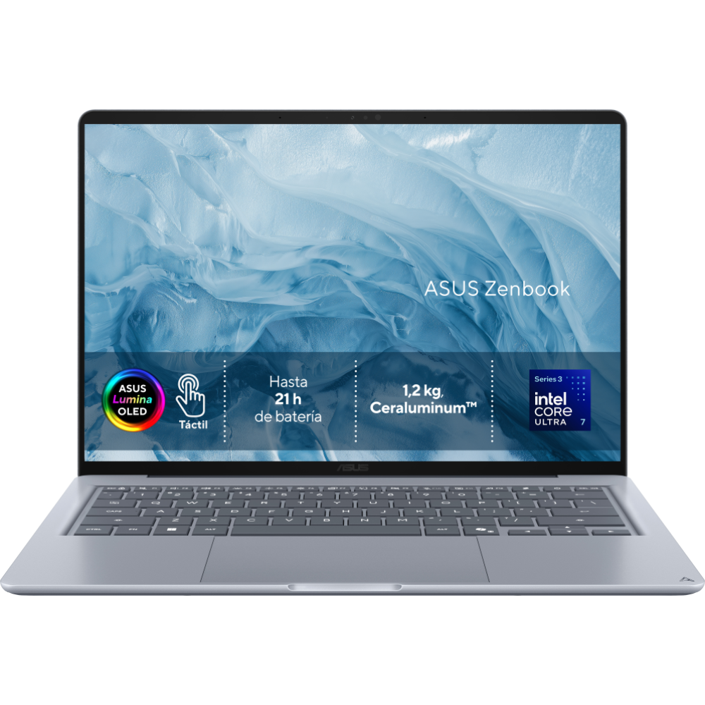 PORTATIL ASUS ZENBOOK UX3480AA-SU535W U7 355 24GB 512GB 14" W11H BLUE noAC
