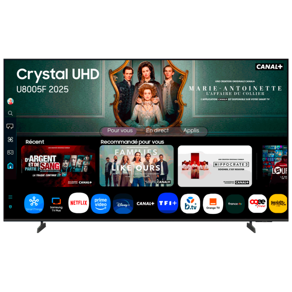 TV SAMSUNG TU43U8005FU 43" LED 4K UHD SMART TV TIZEN HDR10+