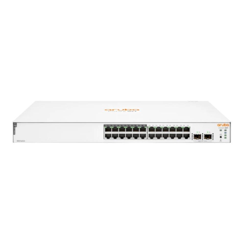 Hpe nw ion 1830 24xgbe 12 poe 2xsfp 195w swi