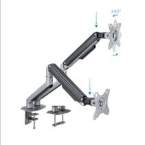 Tooq db4132tnr-g soporte mesa 2 monitor/tv 17-32"