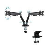Tooq db5132tnr-b soporte mesa 2 brazos 17"-32"