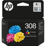 Hp cartucho 308 tricolor