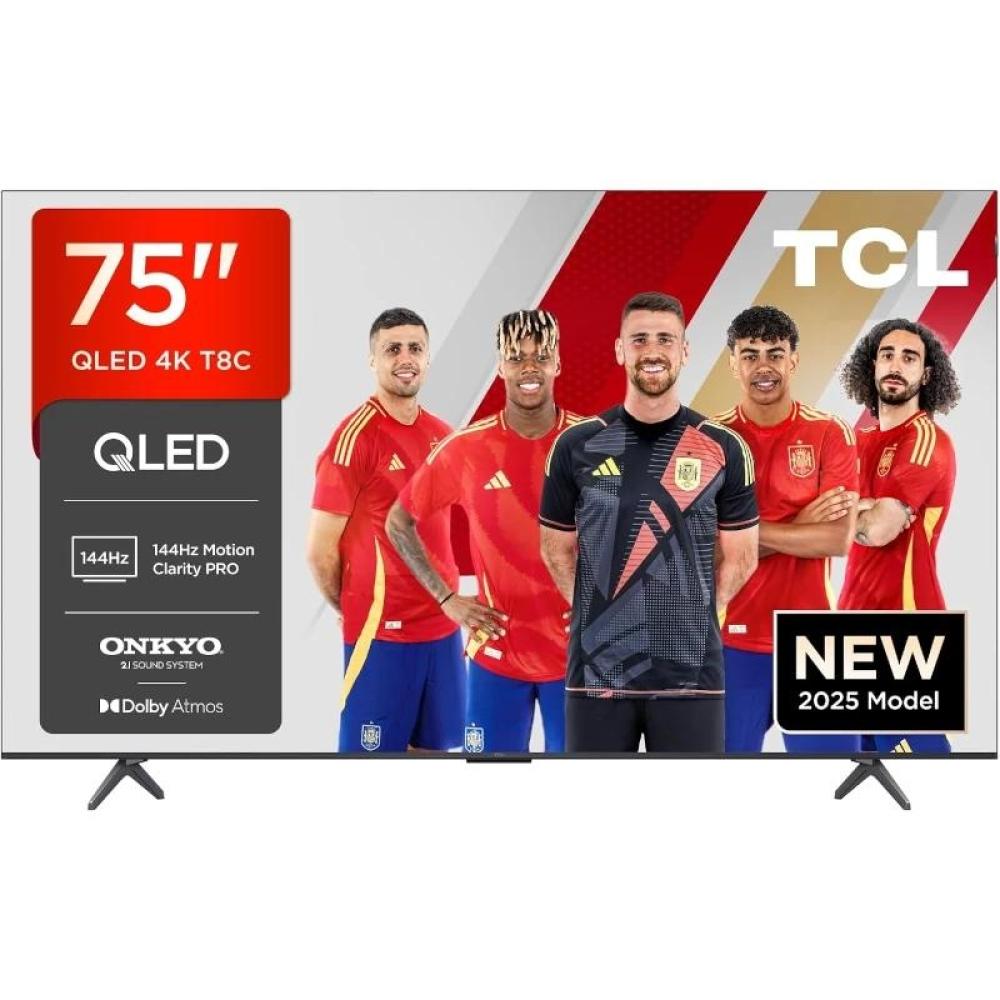 Tcl 75t69c tv 75" qled 4k google tv onkyo
