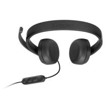 Lenovo auriculares con micro usb tipo a negro