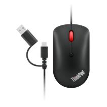 Lenovo ratón compacto con cable thinkpad usb-c