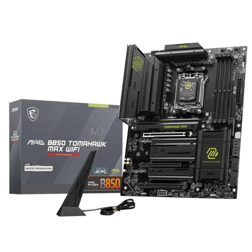 Msi placa base mag b850 tomahawk max wifi ddr5 atx