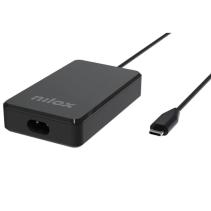 Nilox cargador universal gan 65w usb-c
