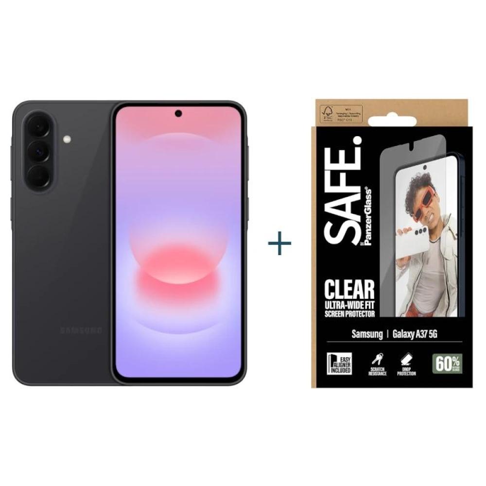 Samsung galaxy a37 5g 256gb 8gb gray+ protec safe