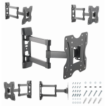 SOPORTE DE PARED GEMBIRD PARA TV DE MOVIMIENTO COMPLETO 23-42 PULGADAS