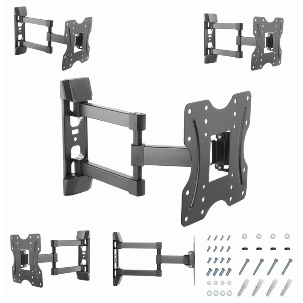SOPORTE DE PARED GEMBIRD PARA TV DE MOVIMIENTO COMPLETO 23-42 PULGADAS