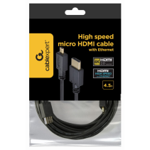 CABLE HDMI/MICRO HDMI M/M 4,5M GOLD