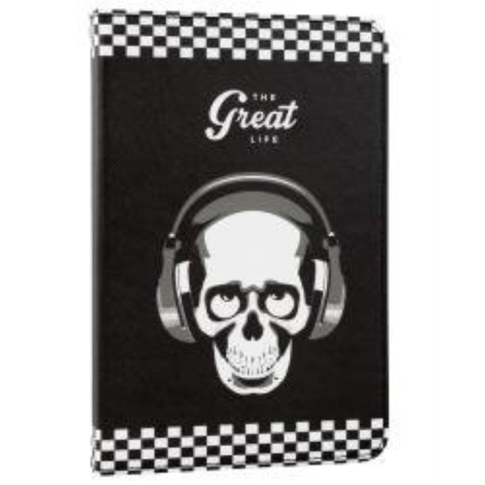 FUNDA TABLET E-VITTA STAND 2P SKULL GREAT LIFE 10,1"