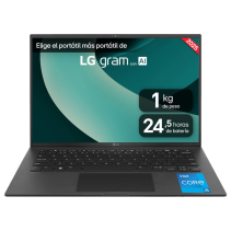 PORTATIL LG GRAM i5-1334U 8GB 256GB 14" FDOS