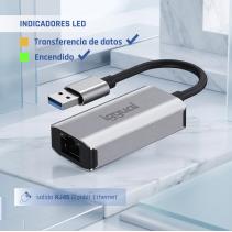 Iggual adaptador usb-a 3.0 a rj45 gigabit