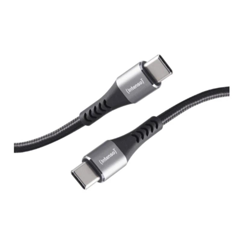 Intenso | cable usb-c 2.0m 100w negro