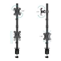 Tooq db1233tnv-b soporte mesa 2 brazos vertical