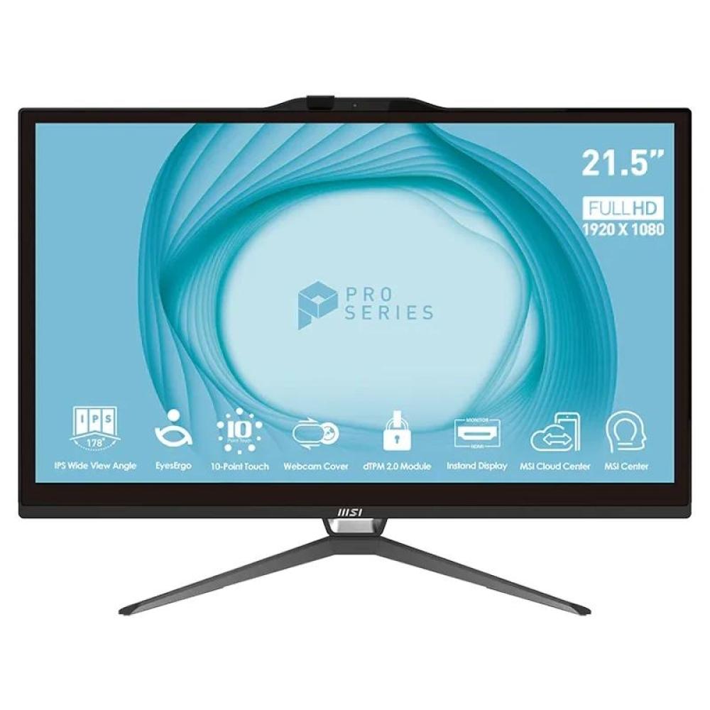 Msi pro ap222t-622eu g7400 8gb 128 w11p 22" tac.n