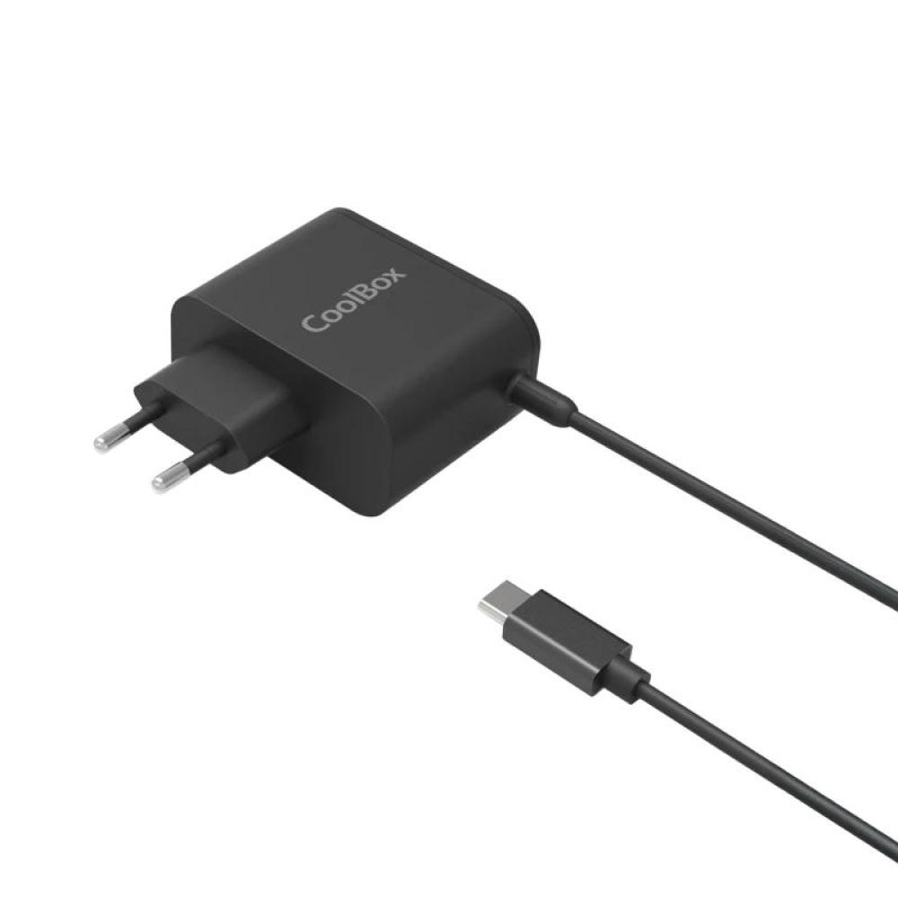 Coolbox cargador portátil universal usb-c 65w gan