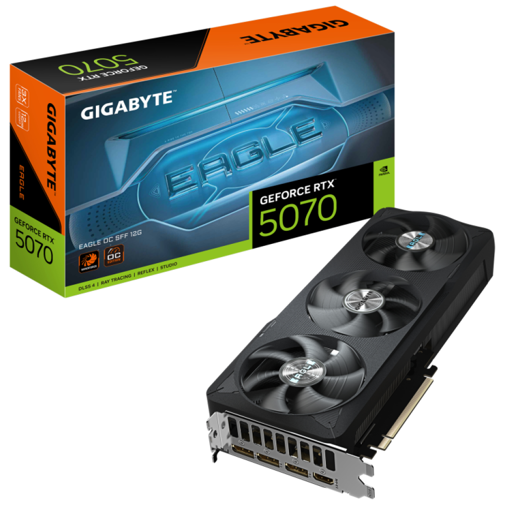 TARJETA GRAFICA GIGABYTE RTX 5070 EAGLE OC 12GB